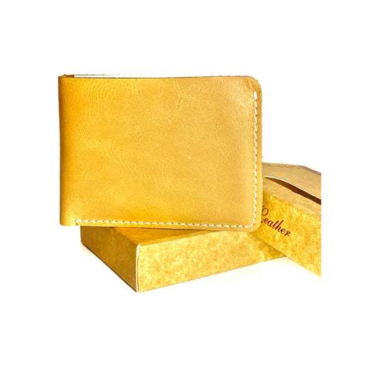 Premium brown Genuine Leather Wallet – Slim, Minimalist, and Stylish - CARDSWAP