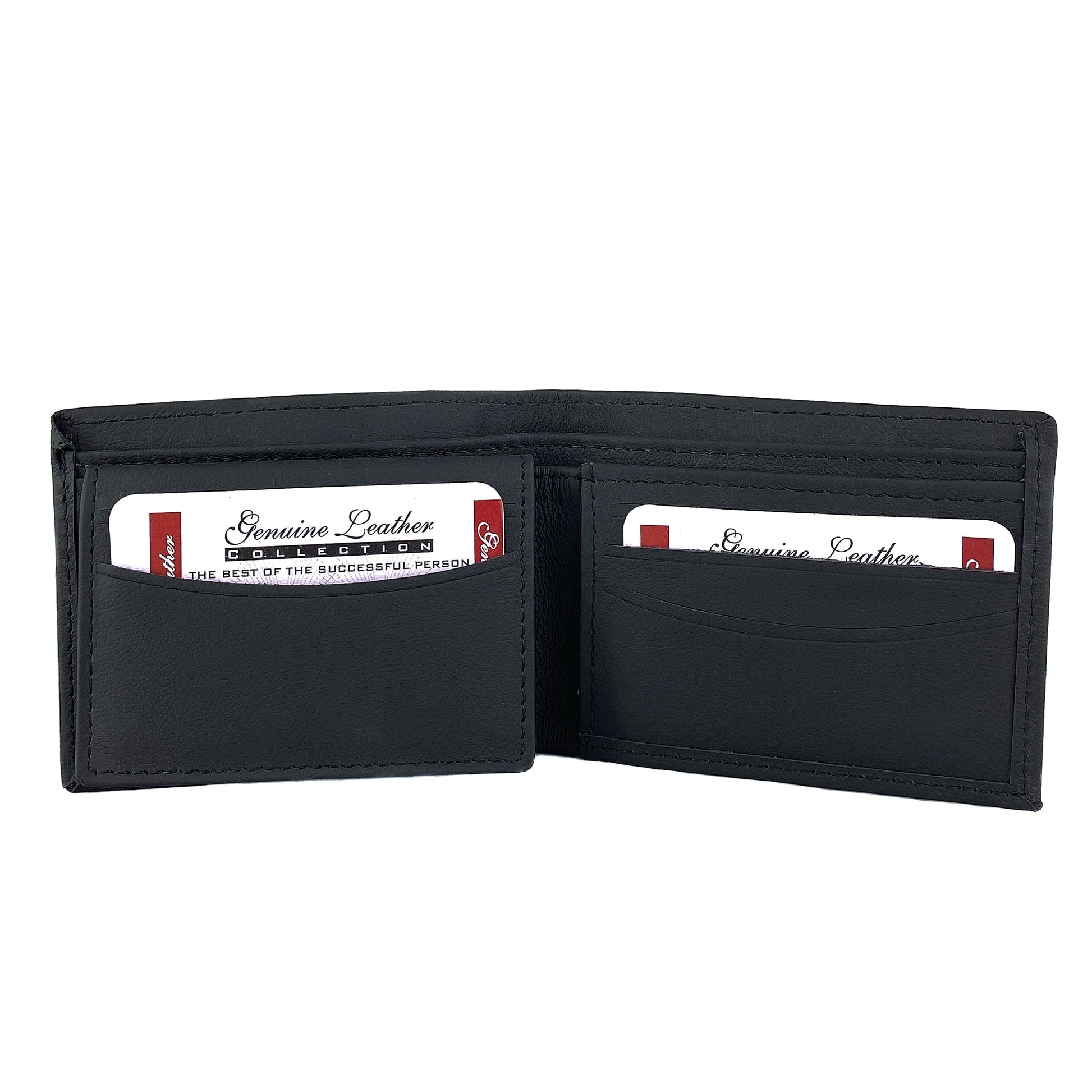 Premium Black Leather Wallets for Men –  Durable, Stylish & Handcrafted - CARDSWAP