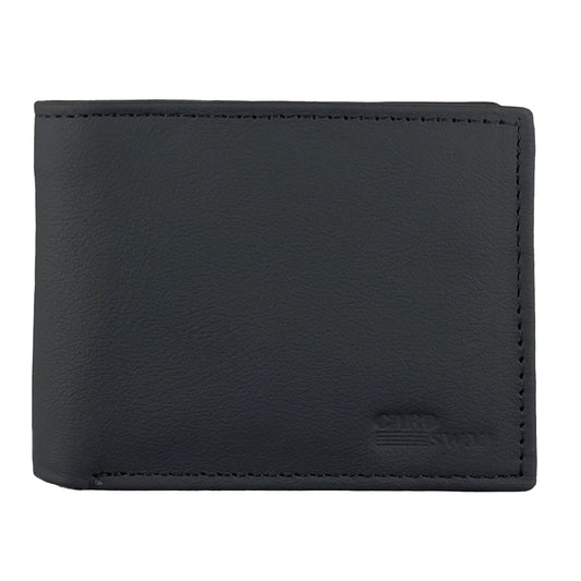 Premium Black Leather Wallets for Men –  Durable, Stylish & Handcrafted - CARDSWAP