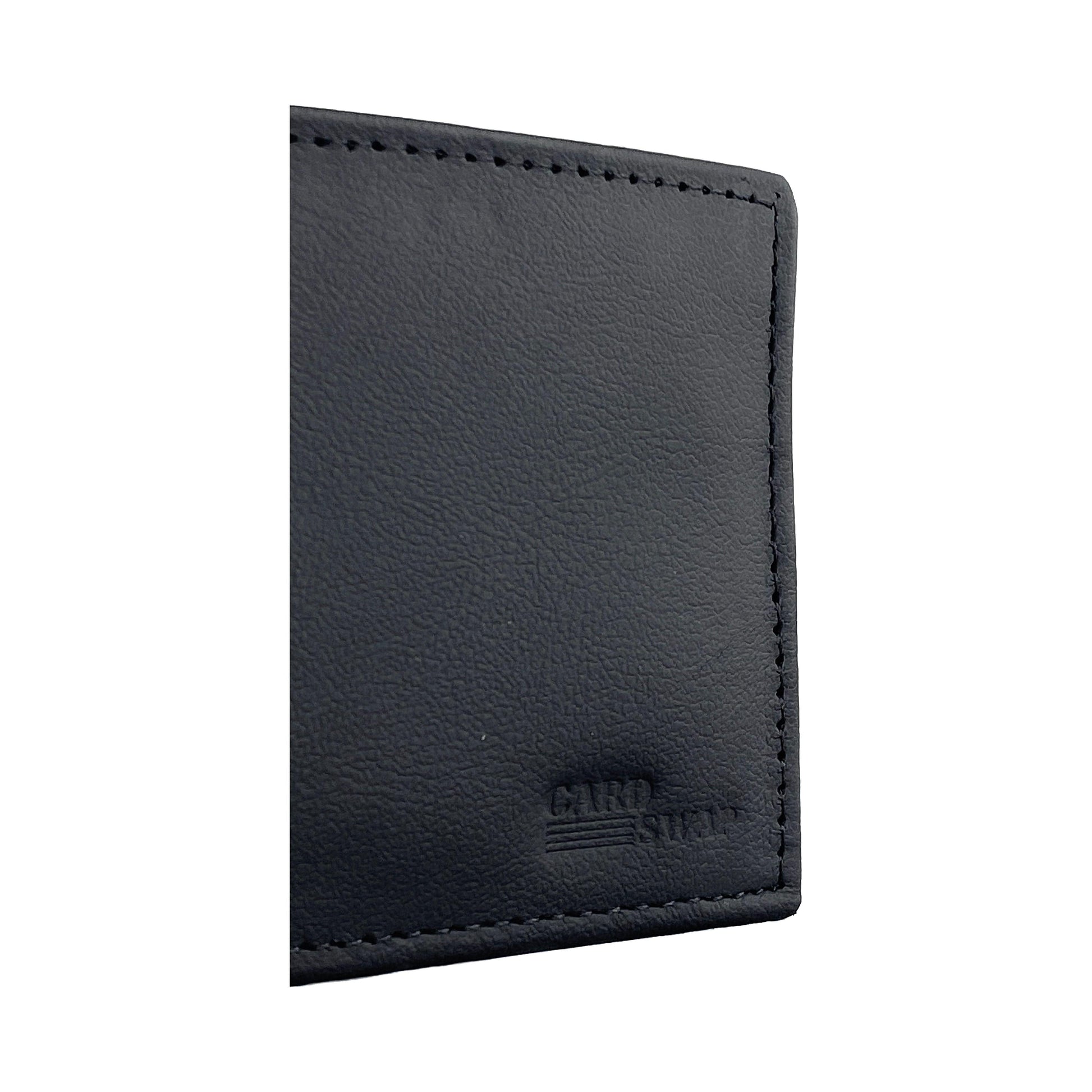 Premium Black Leather Wallets for Men –  Durable, Stylish & Handcrafted - CARDSWAP