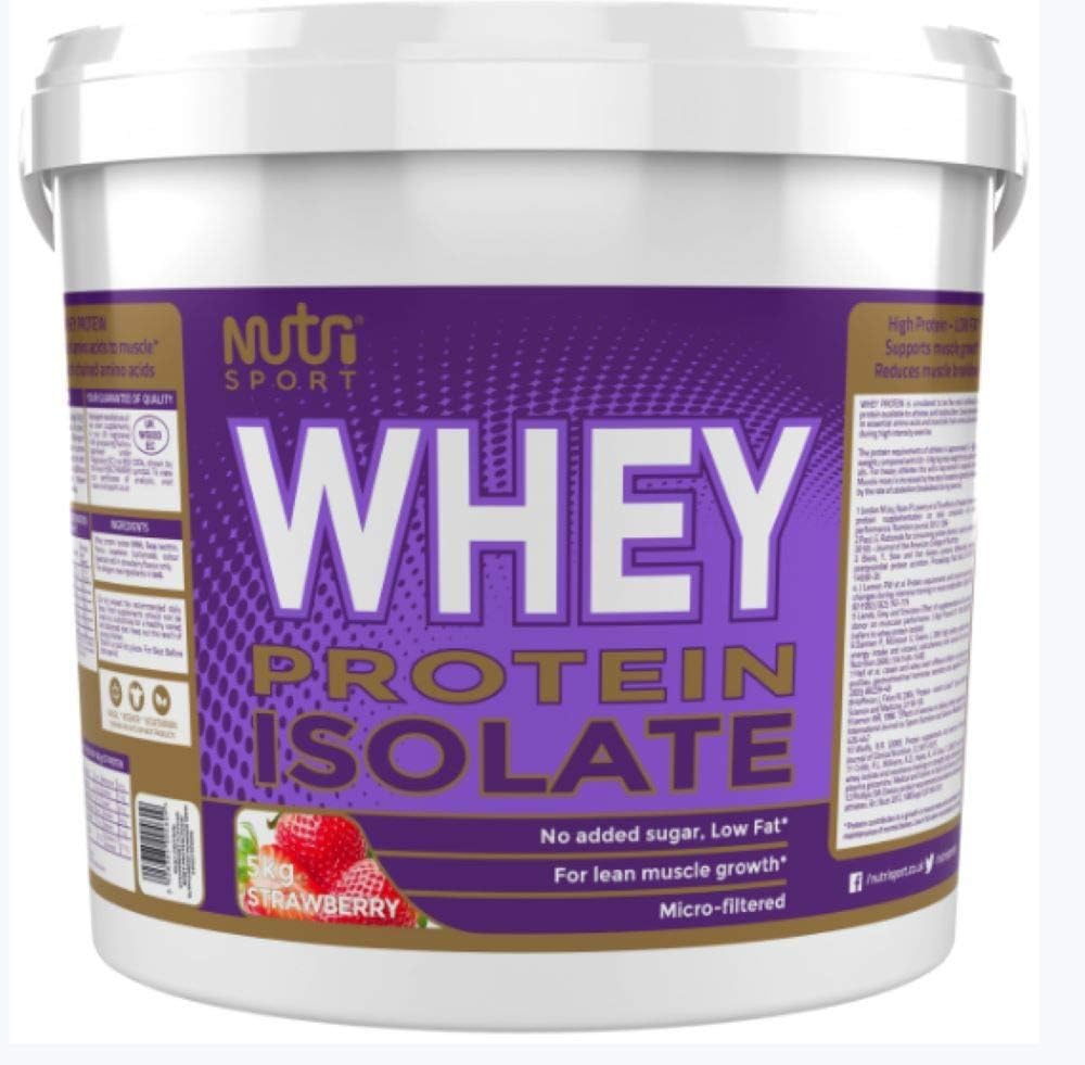 Nutrisport Whey Protein Isolate 5kg Powder