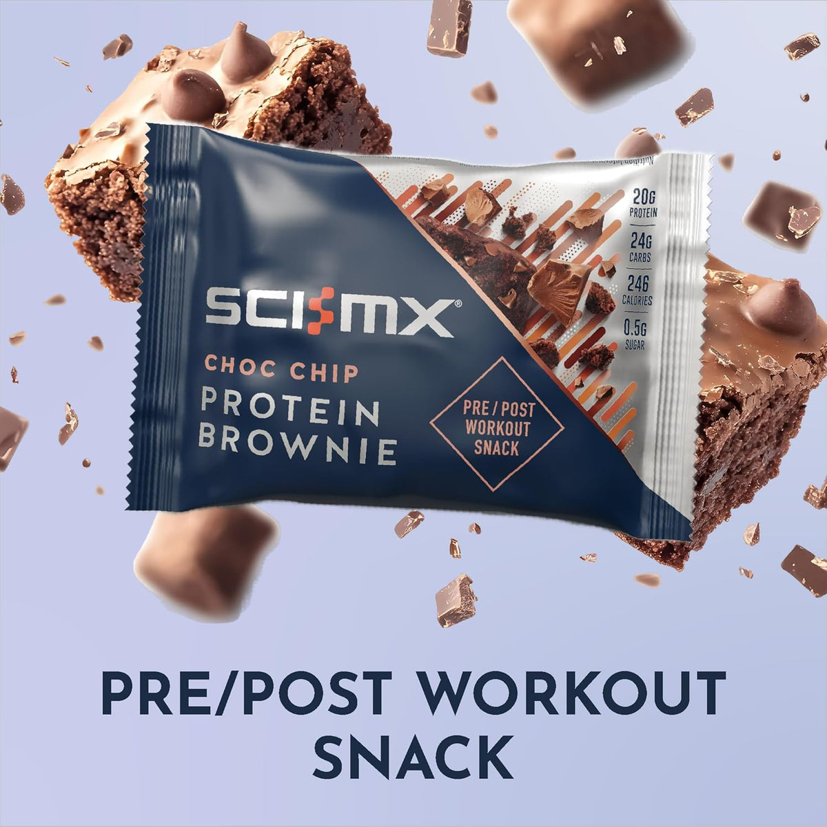 Sci-Mx Nutrition Protein Brownie 12x65g