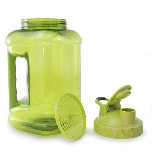 2.5L Outdoor Water Container Large Capacity Water Jug Plastic Clear Sports Water Bottles for Camping Travel