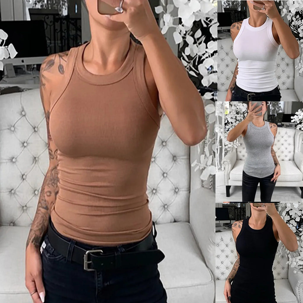 O Neck Tank Top