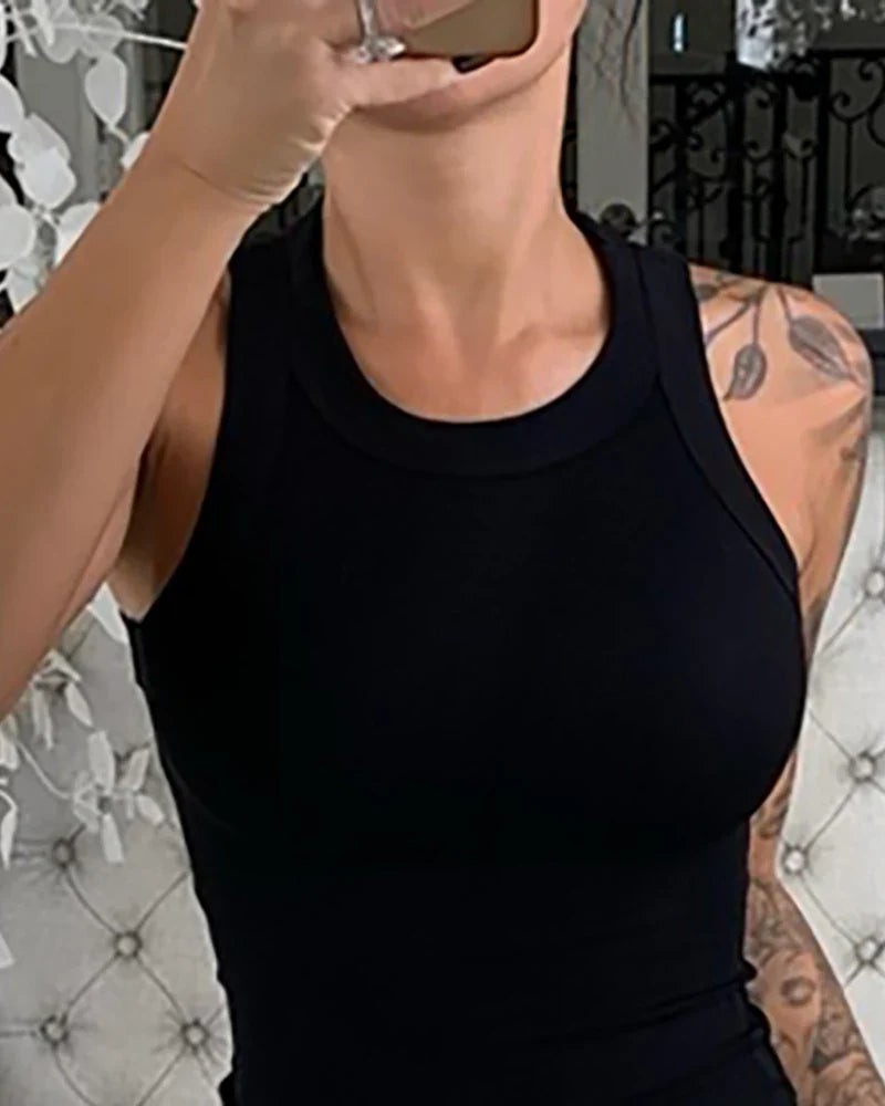 O Neck Tank Top