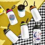 BPA-Free Sports Water Stainless Steel Water Bottle Durable Portable Drinking Bottle for Gym Yoga Cycling