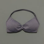 EASYFIT Strappy Bra Gym Top Women High Support Thin Strap Halter Sports Seamless Bras Scrunch Push-up Workout Yoga Tank Tops