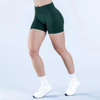 Impact Shorts 4.5" Women Yoga Shorts Seamless Low Waist Scrunch Bum Gym Leggings Workout Stretch Fitness Sports Shorts