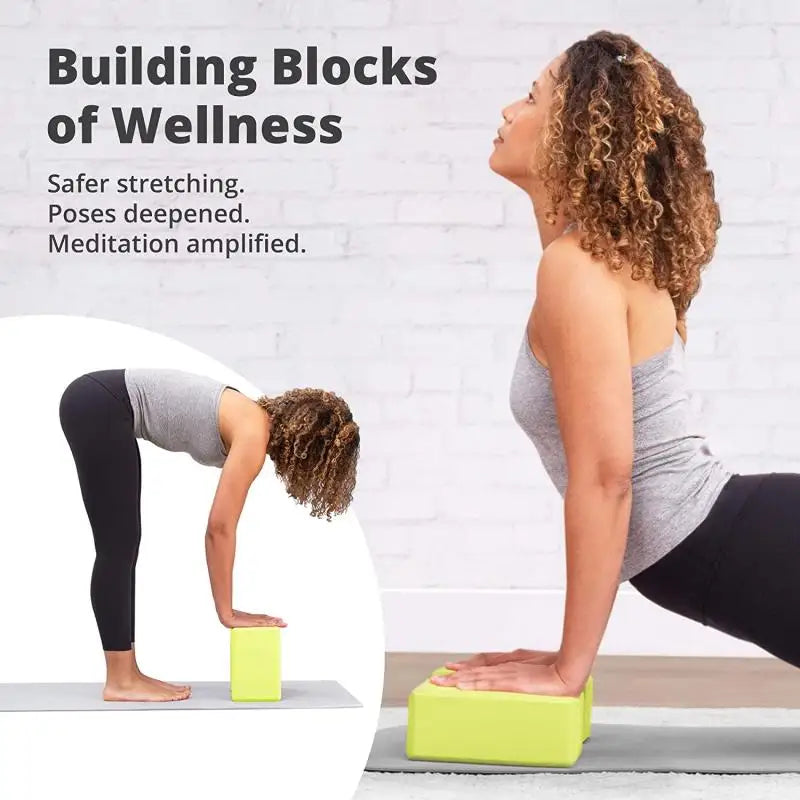 2pcs Gym Foam Blocks