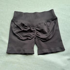 Impact Shorts 4.5" Women Yoga Shorts Seamless Low Waist Scrunch Bum Gym Leggings Workout Stretch Fitness Sports Shorts