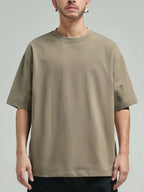 Heavy Cotton Oversized Loose Men T-shirt