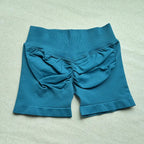 Impact Shorts 4.5" Women Yoga Shorts Seamless Low Waist Scrunch Bum Gym Leggings Workout Stretch Fitness Sports Shorts
