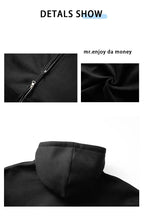 Double Zip - Up Unisex Hooded Sweatshirt