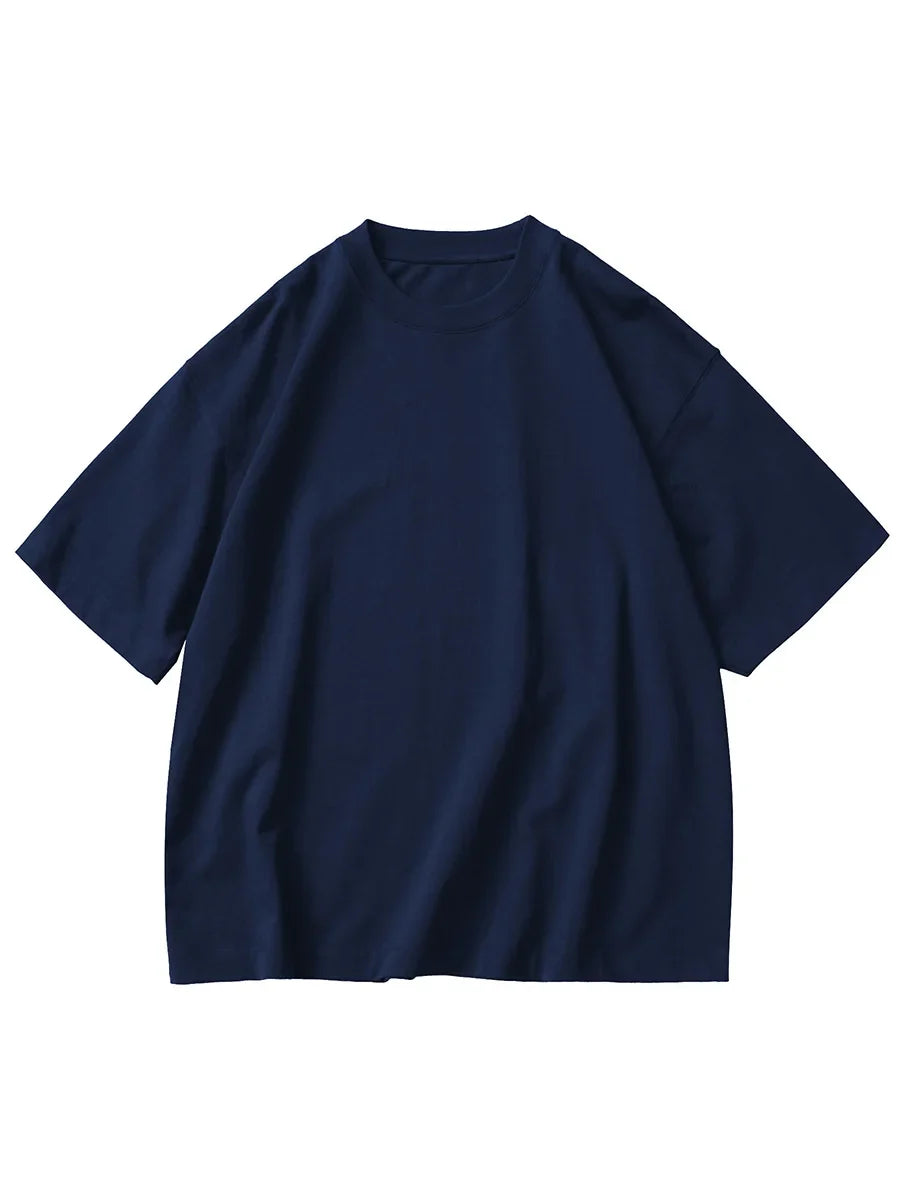Heavy Cotton Oversized Loose Men T-shirt