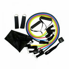 11 Piece Set Of Fitness Tension Rope