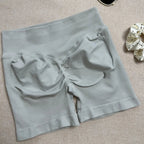 Impact Shorts 4.5" Women Yoga Shorts Seamless Low Waist Scrunch Bum Gym Leggings Workout Stretch Fitness Sports Shorts