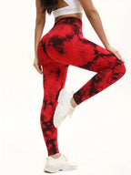 Easy 2 Pieces Tie-Dye High Waisted