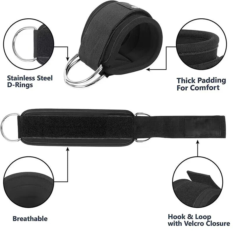 Ankle Straps Resistance Bands Set