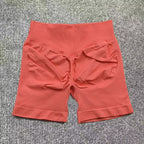 Impact Shorts 4.5" Women Yoga Shorts Seamless Low Waist Scrunch Bum Gym Leggings Workout Stretch Fitness Sports Shorts