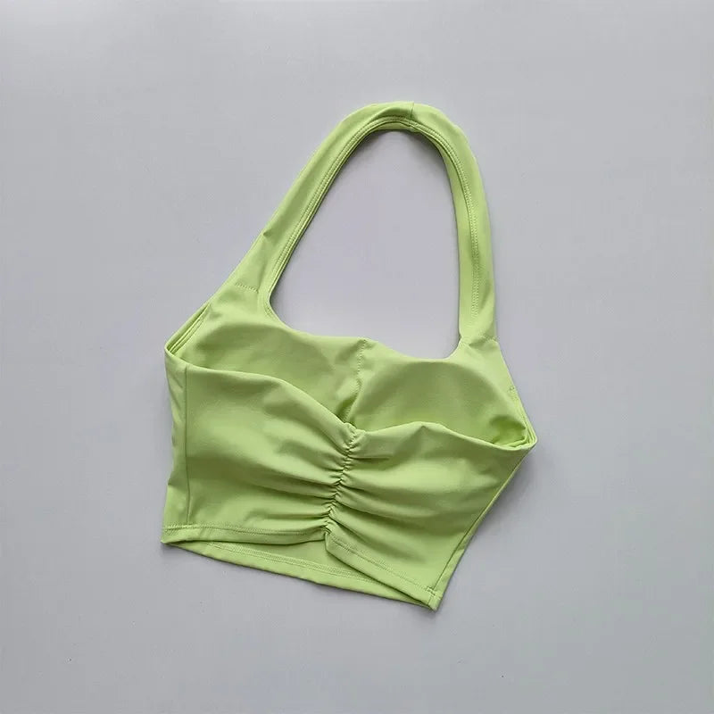 EASYFIT Fitness Bra Workout Tops Gym Fitness Sports Bras Sexy Athletic Sport Bra Women Backless Gym Yoga Crop Top