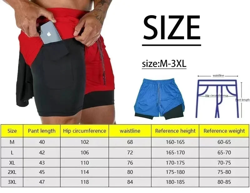 Easy 2-Layers Comfort Shorts