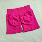 Impact Shorts 4.5" Women Yoga Shorts Seamless Low Waist Scrunch Bum Gym Leggings Workout Stretch Fitness Sports Shorts