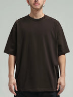 Heavy Cotton Oversized Loose Men T-shirt