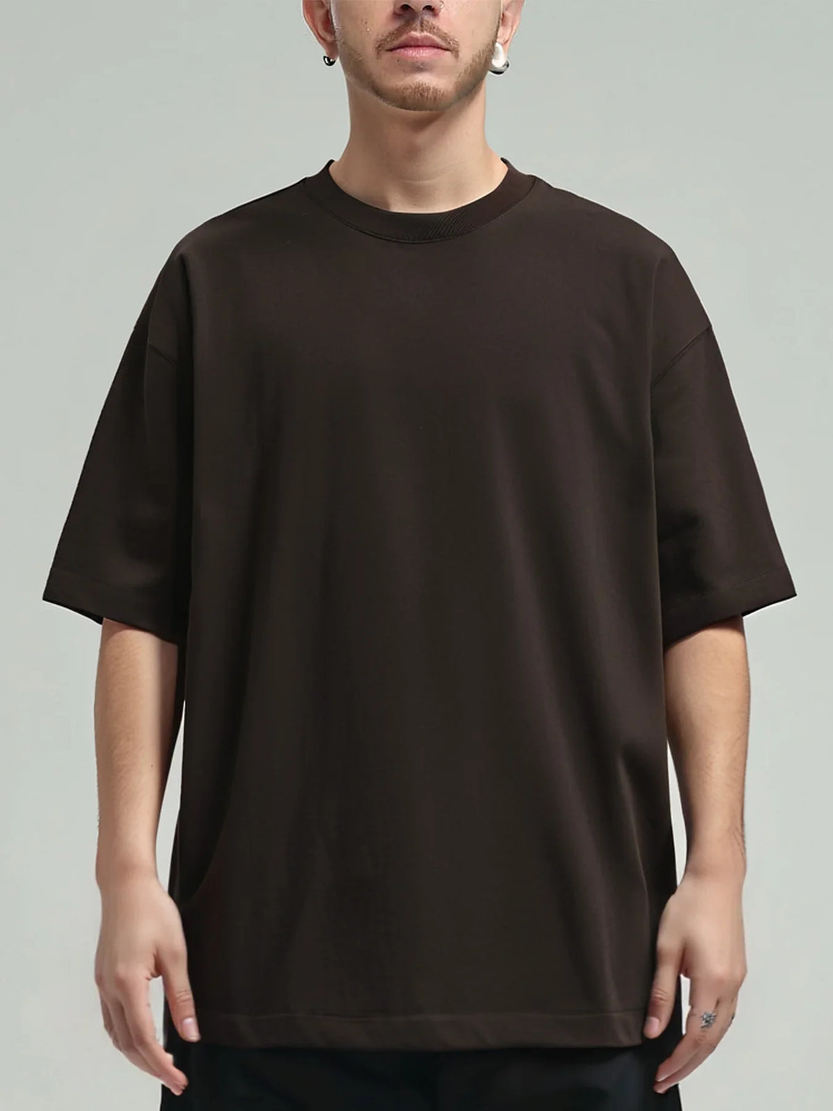 Heavy Cotton Oversized Loose Men T-shirt