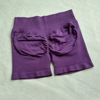 Impact Shorts 4.5" Women Yoga Shorts Seamless Low Waist Scrunch Bum Gym Leggings Workout Stretch Fitness Sports Shorts