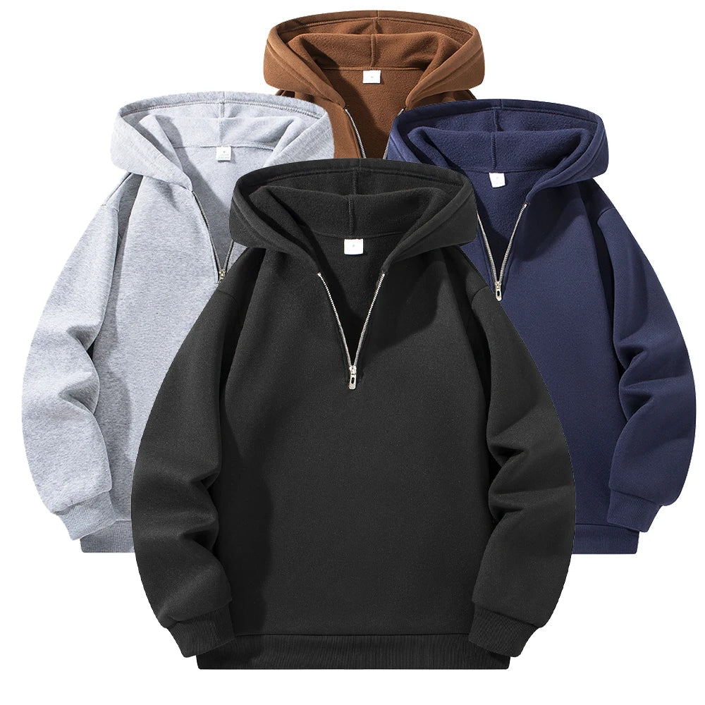 Easy Half-Zip Sweatshirt