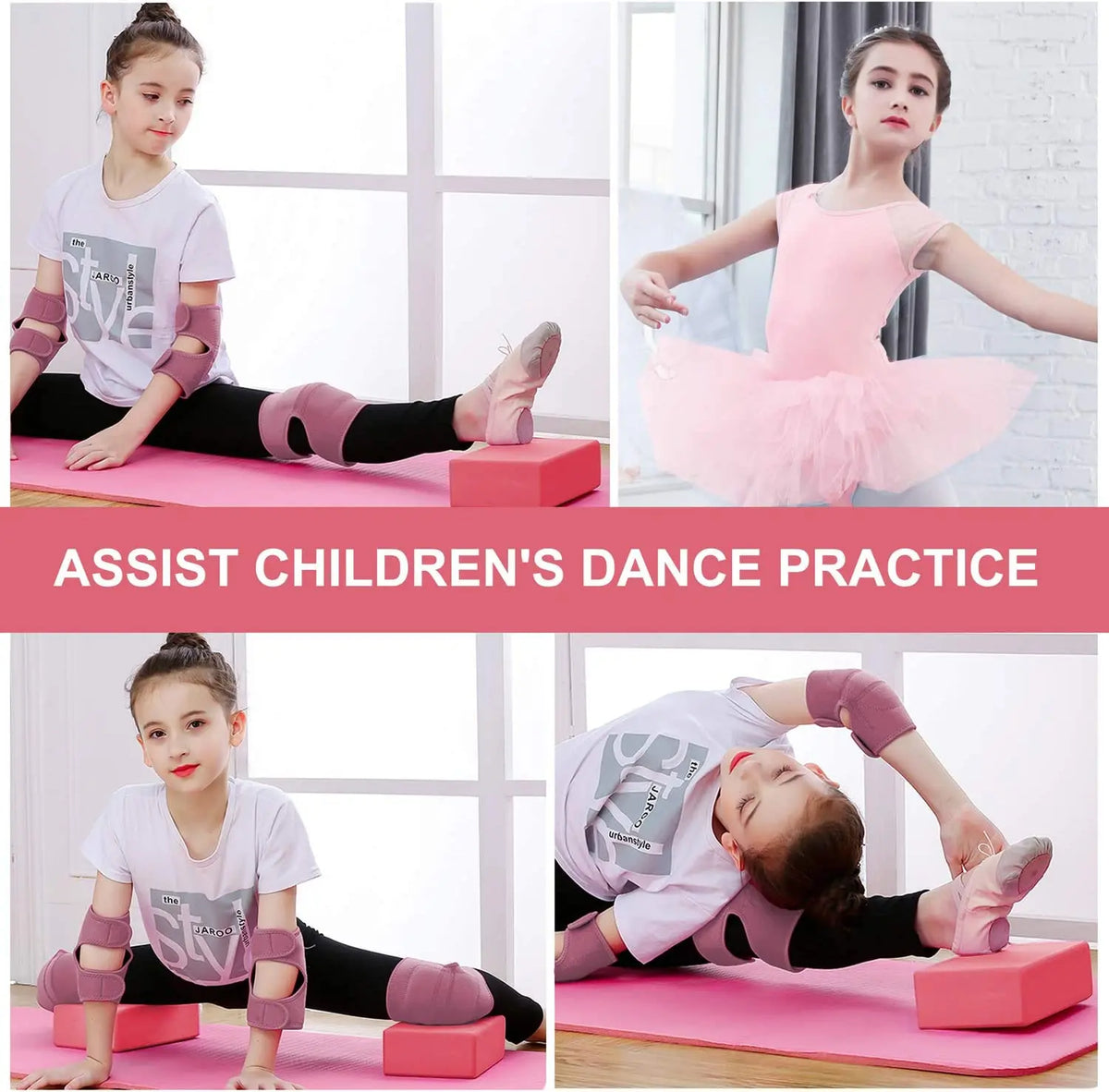 2pcs Gym Foam Blocks