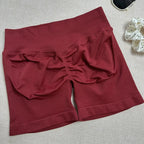 Impact Shorts 4.5" Women Yoga Shorts Seamless Low Waist Scrunch Bum Gym Leggings Workout Stretch Fitness Sports Shorts