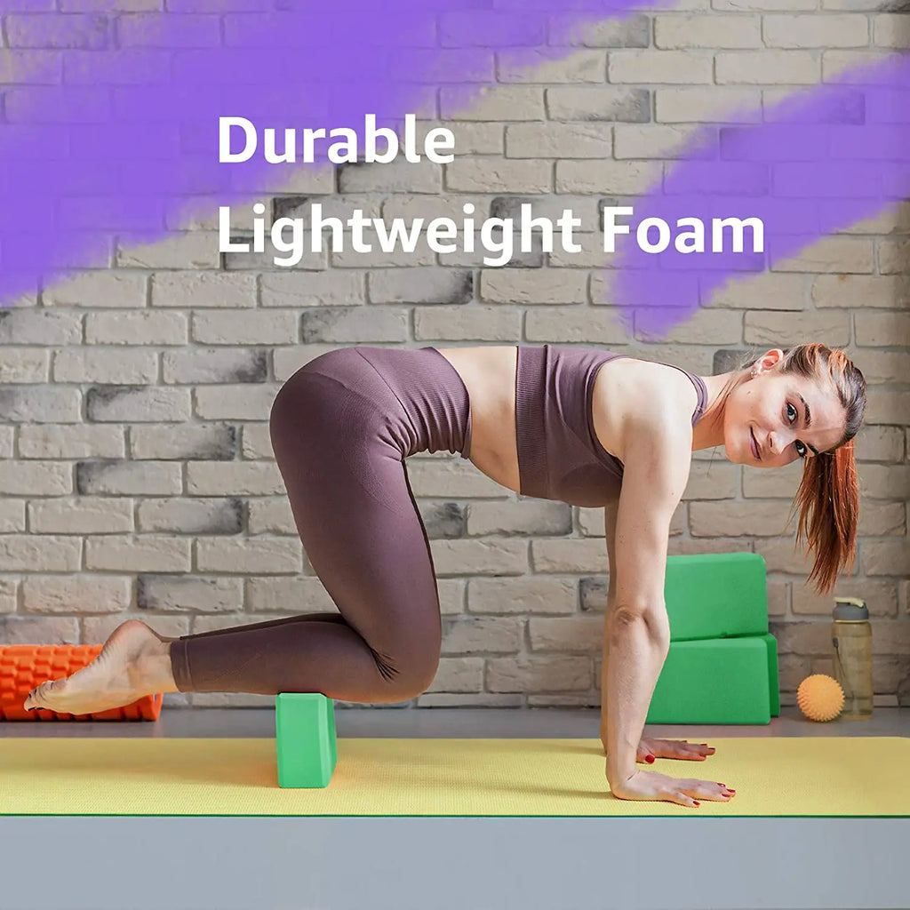 2pcs Gym Foam Blocks