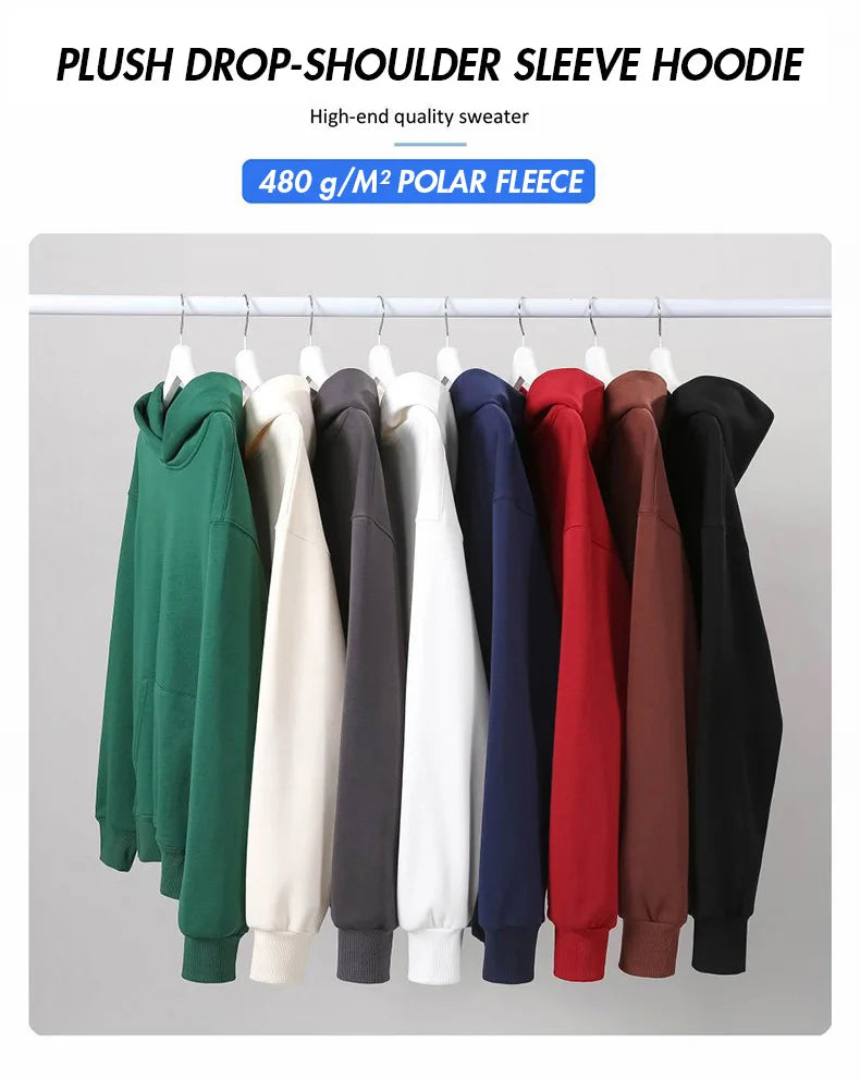 Heavy Weight Cotton Plus Hooded Sweater