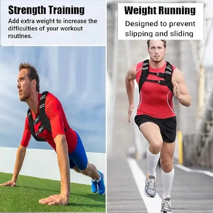 Easy Weighted Vest 12 -30 Lbs