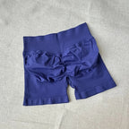 Impact Shorts 4.5" Women Yoga Shorts Seamless Low Waist Scrunch Bum Gym Leggings Workout Stretch Fitness Sports Shorts