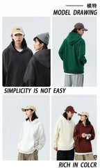 Heavy Weight Cotton Plus Hooded Sweater