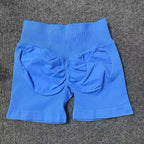 Impact Shorts 4.5" Women Yoga Shorts Seamless Low Waist Scrunch Bum Gym Leggings Workout Stretch Fitness Sports Shorts