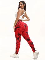 Easy 2 Pieces Tie-Dye High Waisted