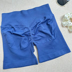 Impact Shorts 4.5" Women Yoga Shorts Seamless Low Waist Scrunch Bum Gym Leggings Workout Stretch Fitness Sports Shorts