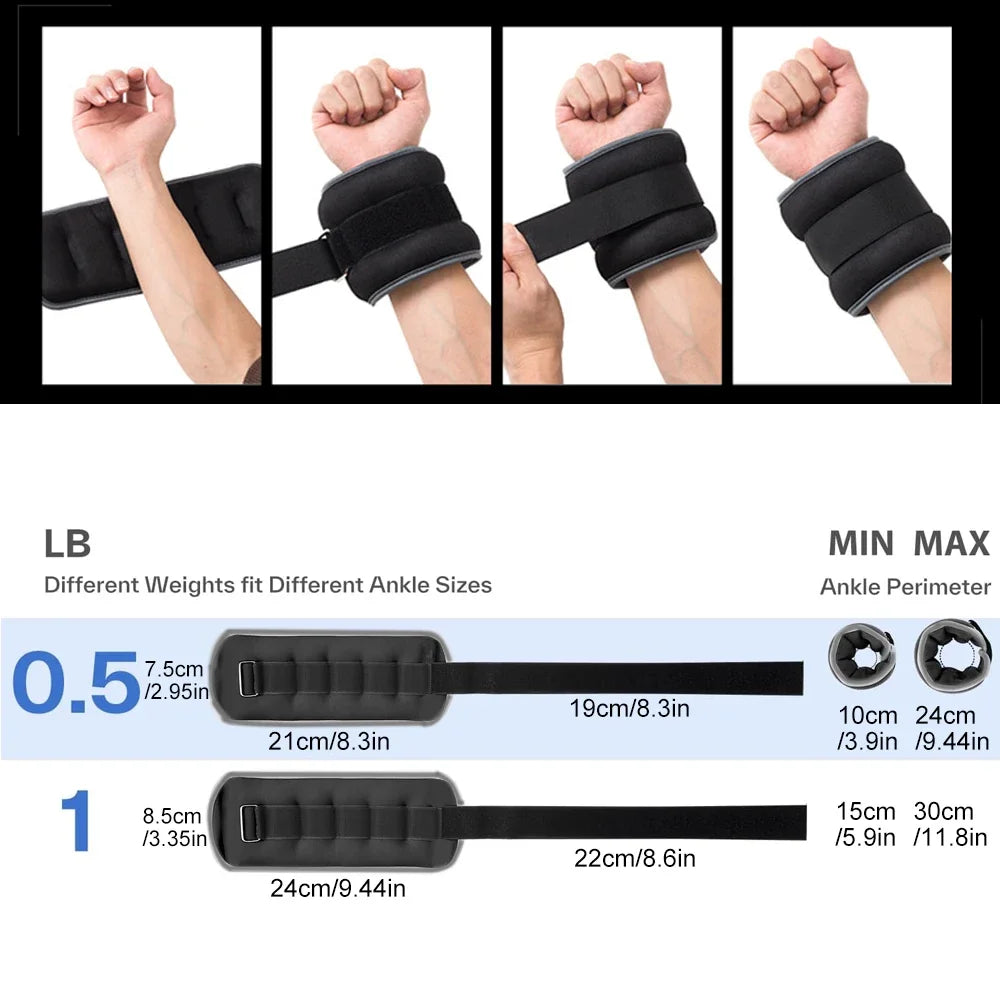 1Pair Ankle Weights