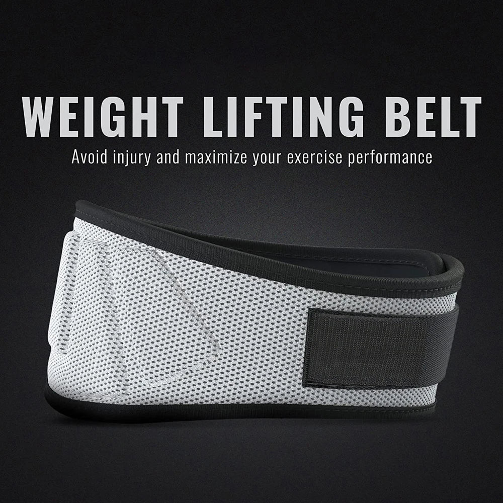 Weight Lifting Belts for Men and Women - Weight Lifting Core & Lower Back Support Workout Waist Belt for Weightlifting, Fitness