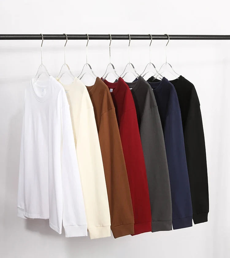 Unisex Long Sleeve O-Neck T-Shirt