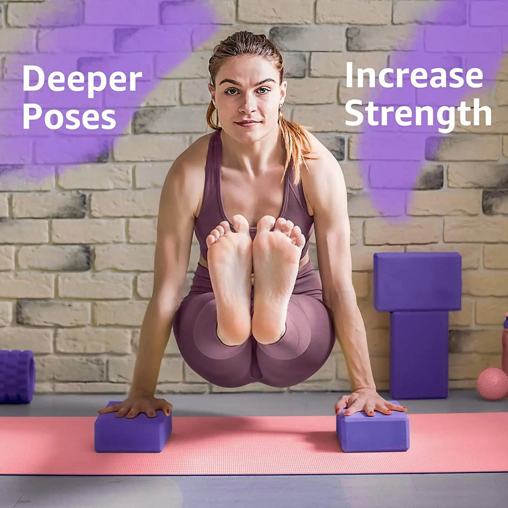 2pcs Gym Foam Blocks