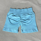 Impact Shorts 4.5" Women Yoga Shorts Seamless Low Waist Scrunch Bum Gym Leggings Workout Stretch Fitness Sports Shorts