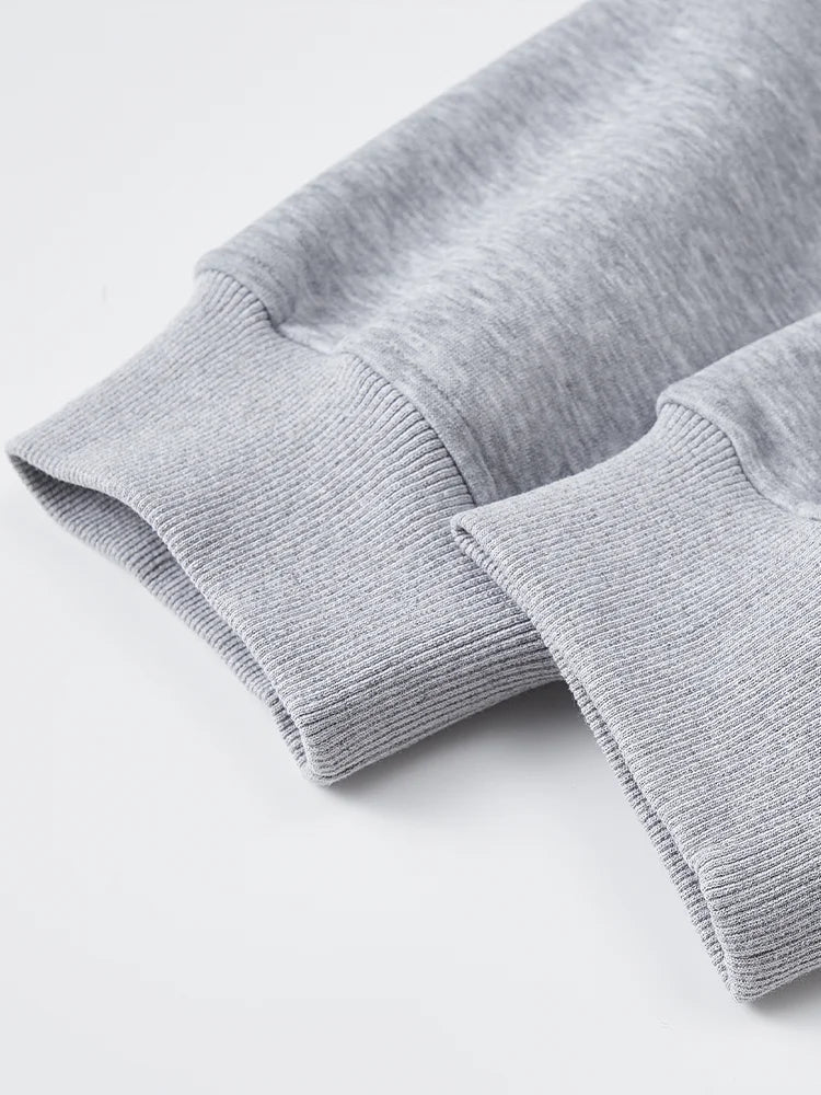Double Zip - Up Unisex Hooded Sweatshirt