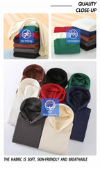 Heavy Weight Cotton Plus Hooded Sweater