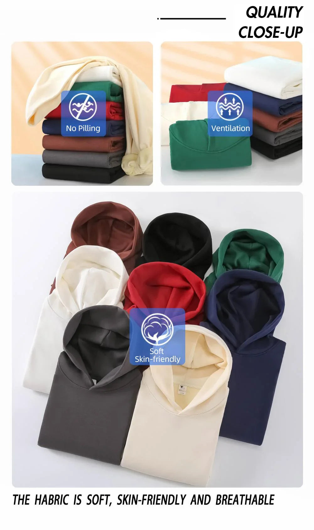 Heavy Weight Cotton Plus Hooded Sweater