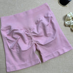 Impact Shorts 4.5" Women Yoga Shorts Seamless Low Waist Scrunch Bum Gym Leggings Workout Stretch Fitness Sports Shorts