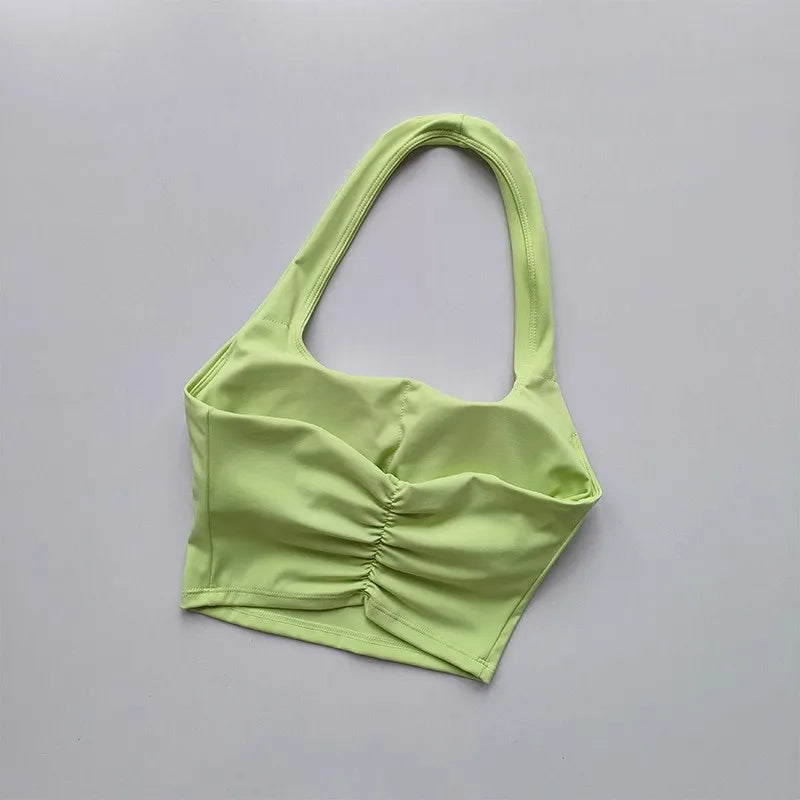 EASYFIT Fitness Bra Workout Tops Gym Fitness Sports Bras Sexy Athletic Sport Bra Women Backless Gym Yoga Crop Top